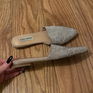 Rhinestone mules